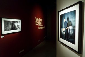 Image from the exhibition 'Wall of Sound - The Photography of  Guido Harari'